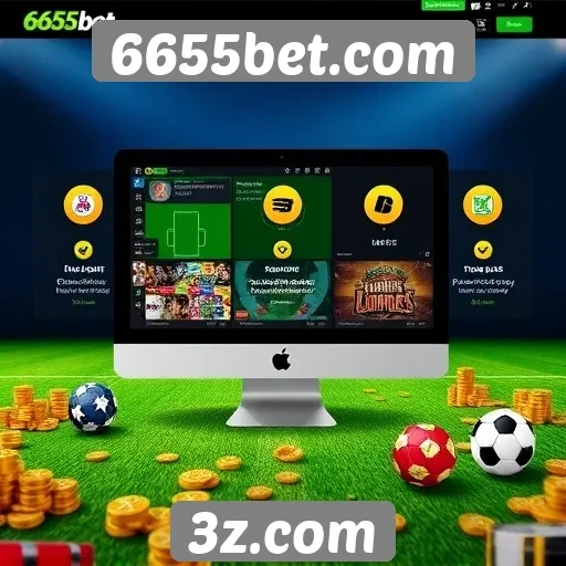 Análise das funcionalidades do site 6655bet.com